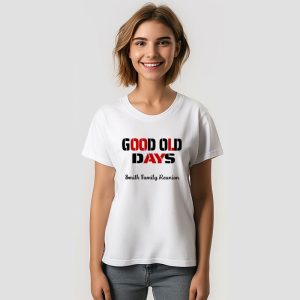 Good Old Days Family Reunion Personalized T-Shirt