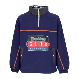 Men's Pull-On Windbreaker Lightweight Pop Over Top X Butter Goods Spellbound