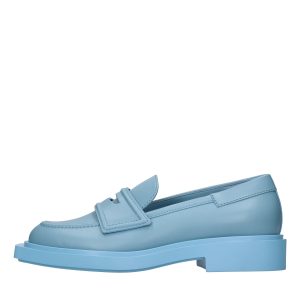3JUIN Flat shoes Clear Blue