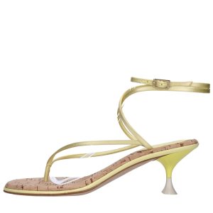 3JUIN Sandals Yellow