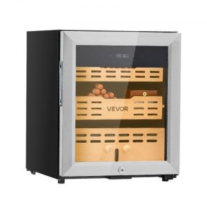 50L Electric Cigar Humidor Cooler Cabinet 300 Counts with Compressor Cooling