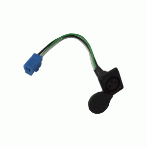 5pcs-XLR3 female Charger Connector socket 3-pin Wiring Assembly Mobility scooter