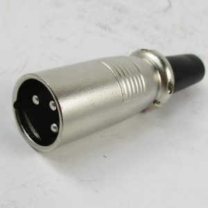 5pcs- XLR3 male Battery Charger Connector 3-pin Mobility scooter parts Taiwan