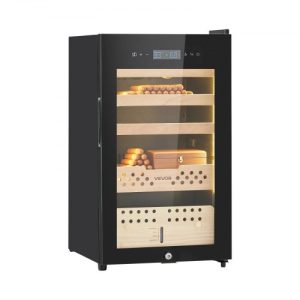 70L Electric Cigar Humidor Cooler Cabinet 400 Counts with Compressor Cooling