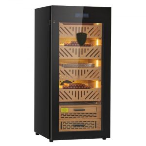 88L Electric Cigar Humidor Cooler Cabinet 1000 Counts with Compressor Cooling