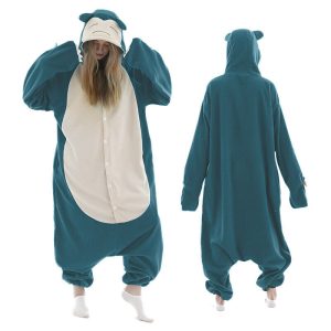 Adult Kids Cartoon Monster Onesis Pajamas Men Women Halloween Costumes XXL Plus