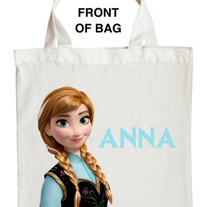 Anna Trick or Treat Bag, Personalized Anna Halloween Bag, Custom Anna Loot bag