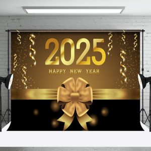 Aperturee 2025 New Year Countdown Dazzling Party Backdrop - Aperturee
