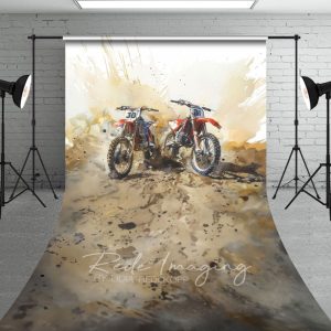 Aperturee Abstract Dirt Sand Motorcycle Sports Sweep Backdrop, 5 x 7 ft (1.5 x 2.1 m), 42 USD, sweep backdrops, LRSD1K87-D
