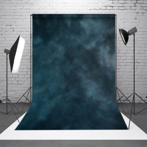Aperturee Dark Haze Blue Simple Backdrops For Photography