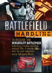 Battlefield Hardline: Versatility Battlepack DLC Digital Copy Key (Xbox One)