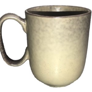 Bed Bath Beyond Studio 3B Mio 15oz Ceramic Coffee Tea Cup Mug Toast Color New