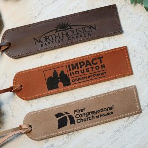 Bible Bookmark with Church Logo