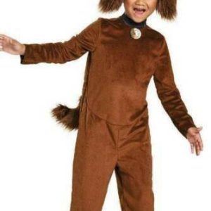 Boys Dog Halloween Costume Duke Secret Life Pets Jumpsuit & Mask Toddler - 3T/4T