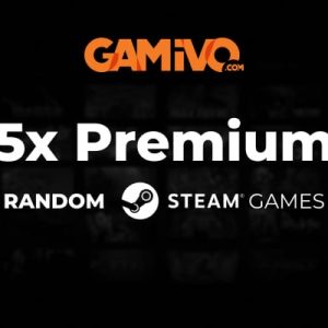 CJS 5x Random Steam Games Global Steam Key