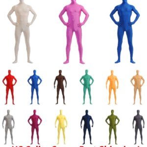 DH Zentai Suit Men's Women's Spandex Halloween Full Body Costume
