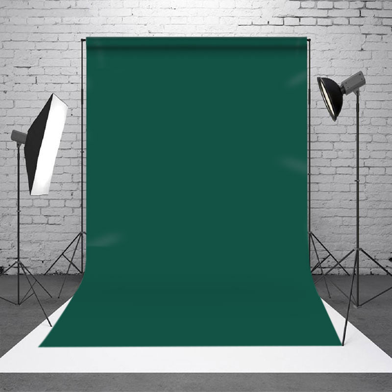Dark Green Solid Color Green Backdrop For Photography - Aperturee