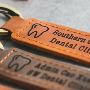 Dentist Owner Keychain, Personalized Dentist Keychain, Clinic Owner Gift, Dentist Christmas Gift