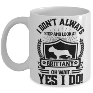 Don't Always Stop and Look At Bulldog Mug. This funny dog owner Mug is the