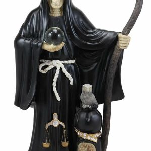 Ebros Gift Large 16.75" Tall Holy Death Santa Muerte Holding Scythe