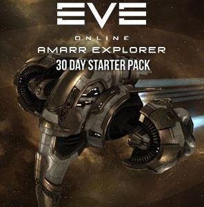 Eve Online 30 Day Starter Pack + Amarr Explorer Digital Download Key