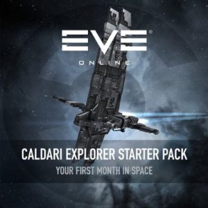 Eve Online 30 Day Starter Pack + Caldari Explorer Digital Download Key