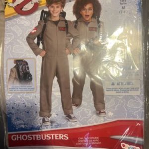 Ghostbusters Jumpsuit for Kids Halloween Costume - Medium 7-8 New in Bag