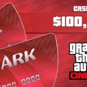 Grand Theft Auto Online: Red Shark Cash Card Key (Digital Download)
