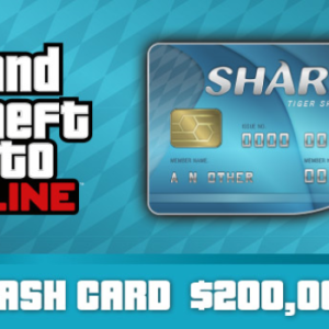 Grand Theft Auto Online: Tiger Shark Cash Card Key (Digital Download)