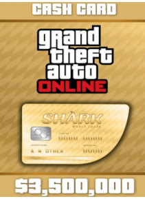 Grand Theft Auto Online: Whale Shark Cash Card Key (Digital Download)