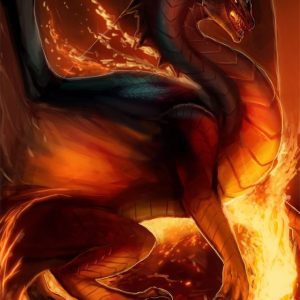 Haunted Fire Dragon Direct Binding Power Energy Health Protection Vitality Heat