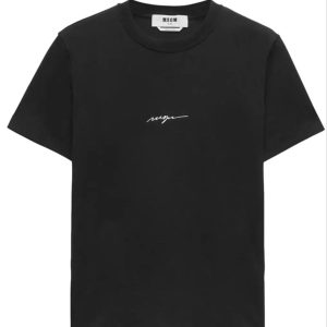 MSGM T-shirts and Polos Black