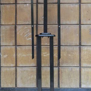 Medieval Epic Wooden Display Stand for Suit of Armor - Black Halloween Costume