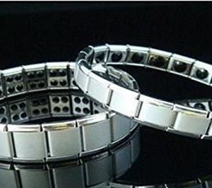 Nano Energy Magnetic Stone Titanium Germanium Bracelet - One Item (Woman)