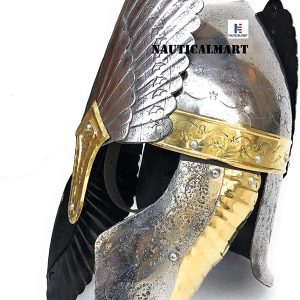 NauticalMart Helmet of Isildur Lord of The Rings Medieval Times Cosplay Costume