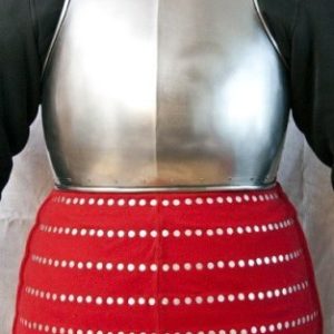 NauticalMart Medieval Knight Red Brigantine With Breastplate Armor Costume