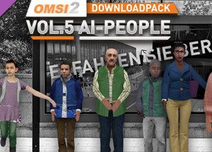 OMSI 2 Add-on Downloadpack Vol. 5 - KI-Menschen Steam Key