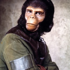 Planet of the Apes Roddy McDowall portrait ape costume and make up 16x20 Poster
