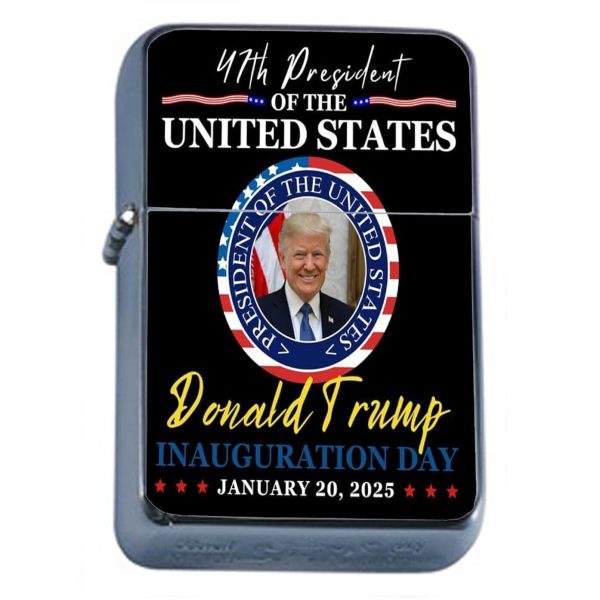 President Trump Inauguration Top Oil Lighter Wind Resistant