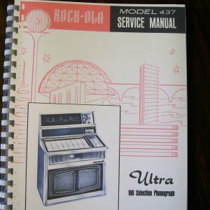 Rock-ola 437 Jukebox manual Ultra 160