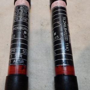 Service Entrance Comp Splice Sleeve 5 1/2" Blackburn Pink/Red 2ea X1N402 284X