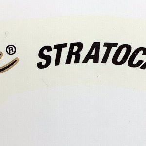 Squier waterslide headstock decal