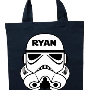 Storm Trooper Trick or Treat Bag - Personalized Storm Trooper Halloween Bag