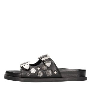 Strategia Sandals Black