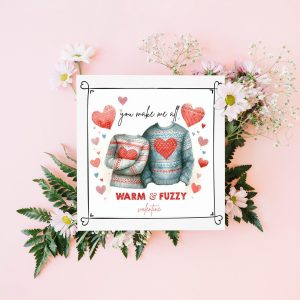 Sweater Valentine's Day Card