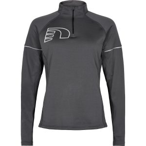 Sweatshirt woman Newline core zip neck