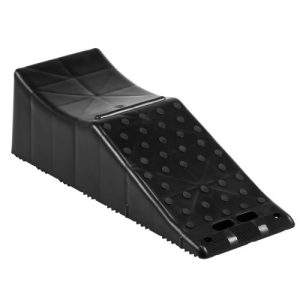 VEVOR Car Service Ramp, 20000 lbs/10 ton Loading Capacity, 5.5" Lift Car Ramp, Low Profile Plastic Tire Ramp, Heavy Duty Truck Ramp for Oil Changes Wheels, Lift Vehicle Maintenance, 1-Pack