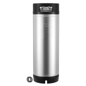 VEVOR Corny Ball Lock Keg 5 Gallon Ball Lock Keg New Beer Kegs Corny Tank 1 PCS