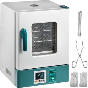 VEVOR Lab Incubator 20L Bacteria Incubator RT-65°C Scientific Digital Incubator PID Temperature Control Microbiological Laboratory Incubator for Bacterial Culture Seed Germination Medical Science