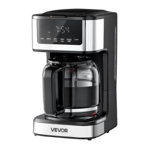 VEVOR Programmable Coffee Maker 12 Cup Programmable Drip Coffee Maker for Home